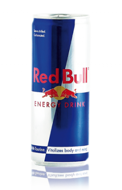 Red bull energy drink - plechovka