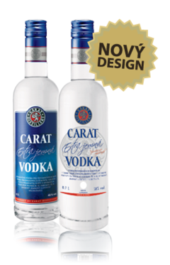 Carat Vodka Extra Jemná 38%/ 40%