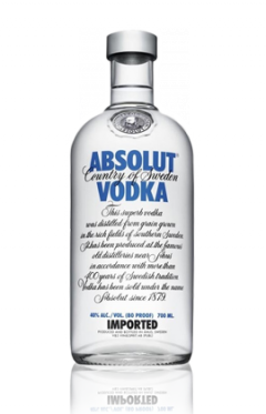 Absolut Vodka 40%